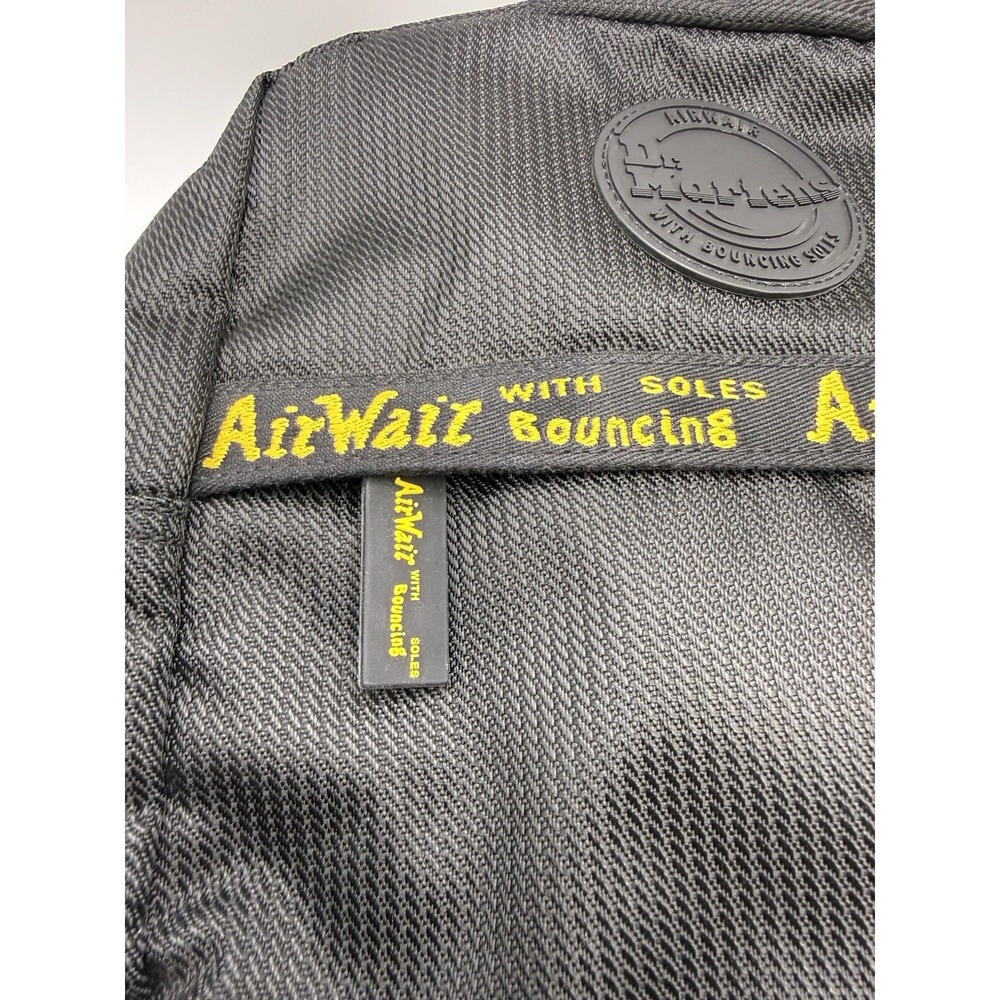 Dr Martens Groove DNA Backpack Black Yellow AirWair Bouncing Soles Mini Bag RARE - Picture 5 of 11